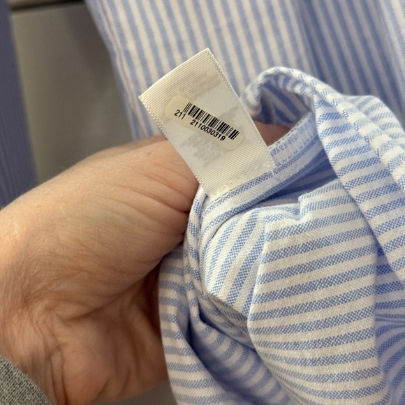 Whataburger Striped Button Down Manager Uniform Shirt XL - Picture 10 of 10